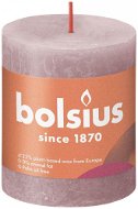 BOLSIUS rustikálna sviečka púdrovo ružová 80 × 68 mm - Sviečka