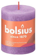 BOLSIUS rustikální svíčka intenzivní fialová 80 × 68 mm - Svíčka