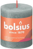 BOLSIUS rustikální svíčka eukalyptově zelená 80 × 68 mm - Svíčka