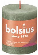 BOLSIUS rustikálna zelená oliva 80 × 68 mm - Sviečka