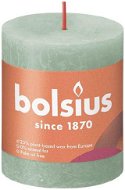 BOLSIUS rustikálna sviečka sivozelená 80 × 68 mm - Sviečka