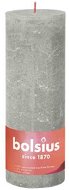 BOLSIUS rustikální sloupová šedý písek 190 × 68 mm - Svíčka