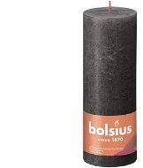 BOLSIUS rustikální sloupová bouřlivá šeď 190 × 68 mm - Svíčka