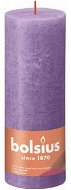 BOLSIUS rustikálna stĺpová intenzívna fialová 190 × 68 mm - Sviečka