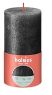 BOLSIUS rustikálna stĺpová antracit 130 × 68 mm - Sviečka