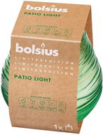 BOLSIUS Patiolight Divine Earth zelená 94 × 91 mm - Svíčka