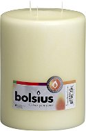 BOLSIUS Mamouth Ivory krémová 3 knoty 200 × 150 mm - Svíčka