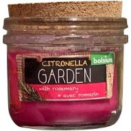 BOLSIUS Citronella kert parafával Rozmaring 80 × 83 mm - Gyertya