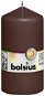 BOLSIUS svíčka klasická kaštanově hnědá 130 × 68 mm - Svíčka