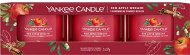 YANKEE CANDLE Red Apple Wreath 3× 37 g - Darčeková sada