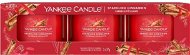 YANKEE CANDLE Sparkling Cinnamon 3× 37 g - Gift Set