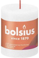 BOLSIUS rustikální matná bílá 80 × 68 mm - Svíčka