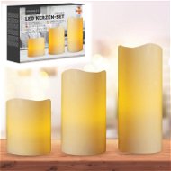 CEPEWA LED wax candle 3 pcs - LED Candle