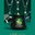 Slytherin - Zmijozel 326 g + náhrdelník 1 ks