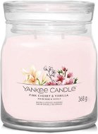 YANKEE CANDLE Signature 2 kanóc Pink Cherry & Vanilla 368 g - Gyertya