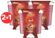 GLADE Spiced Apple Kiss 129g (2 + 1) - Candle