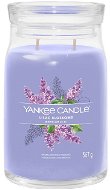 YANKEE CANDLE Signature üveg 2 kanóc Lilac Blossoms 567 g - Gyertya