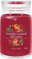 YANKEE CANDLE Signature üveg 2 kanóc Red Apple Wreath 567 g - Gyertya