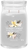 YANKEE CANDLE Signature üveg 2 kanóc Smoked Vanilla & Cashmere 567 g - Gyertya