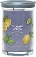 YANKEE CANDLE Signature 2 kanóc Black Tea & Lemon 567 g - Gyertya