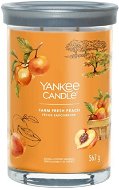 YANKEE CANDLE Signature 2 kanóc Farm Fresh Peach 567 g - Gyertya