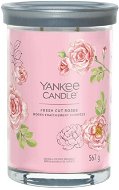 YANKEE CANDLE Signature 2 knoty Fresh Cut Roses 567 g - Svíčka