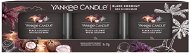 YANKEE CANDLE Black Coconut 3×37 g - Gift Set