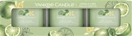 YANKEE CANDLE Vanilla Lime 3× 37 g - Gift Set