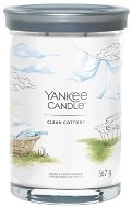 YANKEE CANDLE Signature 2 kanóc Clean Cotton 567 g - Gyertya