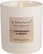 AROMA NATURALS Wood Lemongrass & Ginger - Sviečka