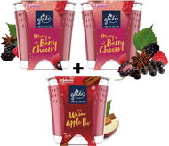 GLADE Berry & Apple 3× 129 g - Svíčka