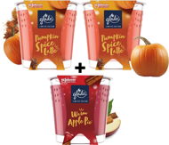 GLADE Pumpkin & Apple 3× 129 g - Gyertya