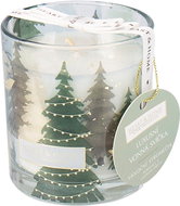 HEART & HOME Christmas tree with print 200 g - Candle