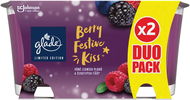 GLADE Berry Festive Kiss duobalenie 2× 112 g - Sviečka