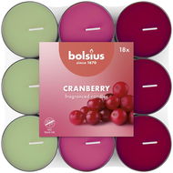 BOLSIUS Cranberry 260 g, 18 ks - Sada svíček