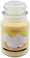 CHEERFUL CANDLE Creamy Vanilla 680 g - Candle