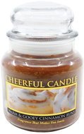 CHEERFUL CANDLE Warm & Gooey Cinnamon Buns 454 g - Candle