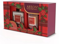 AREON Set Home Perfume 150 ml + Candle Apple & Cinnamon - Candle Set