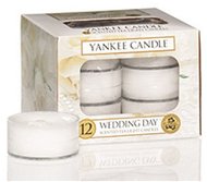 YANKEE CANDLE Wedding Day 12× 9.8g - Candle