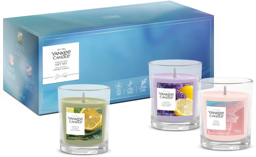 YANKEE CANDLE Dárkový set 3× 142 g - Gift Set - Main image