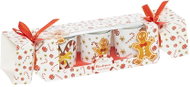 ATMOSPHERA Set of 3 Scented Candles 45g in a Jar with a Gingerbread Print - Candle Set