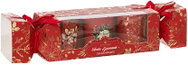 ATMOSPHERA Set of 3 Scented Candles 45g in Red Printed Glass - Candle Set
