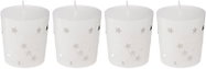 ATMOSPHERA Set of 4 Votive Candles 48g, White - Candle Set