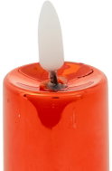 ATMOSPHERA Set of 4 LED Votive Candles, Red Metal - LED Candle