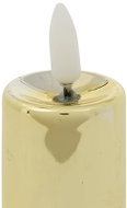ATMOSPHERA Set of 4 LED Votive Candles, Gold Metal - LED Candle