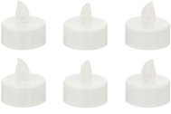 ATMOSPHERA Set of 6 White LED Tea Lights - LED Candle