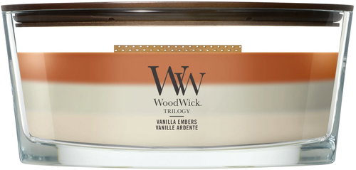 WOODWICK Trilogy Vanilla Embers 453,6 g - Candle - Main image