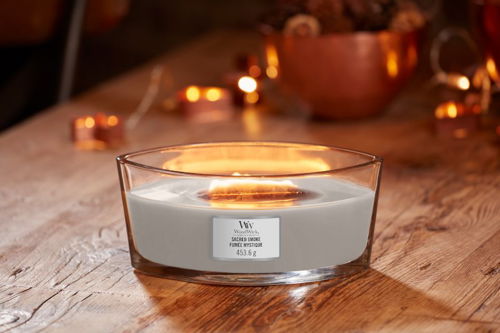 Woodwick White Honey Ellipse Scented Candle – Ritzy Store