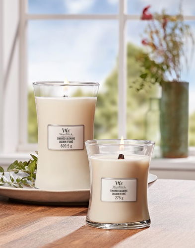 Warm Wool WoodWick® Medium Hourglass Candle - Medium Hourglass Candles