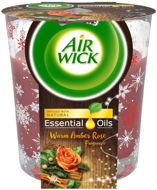 AIR WICK Borostyán rózsa 105 g - Gyertya